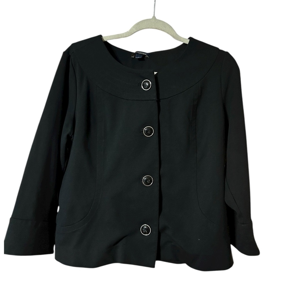 Banana Republic Black Women's Blazer size Large